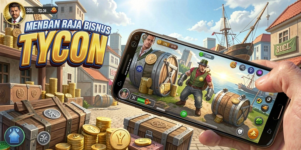 Gameplay seru dalam membangun kerajaan bisnis di 33L.