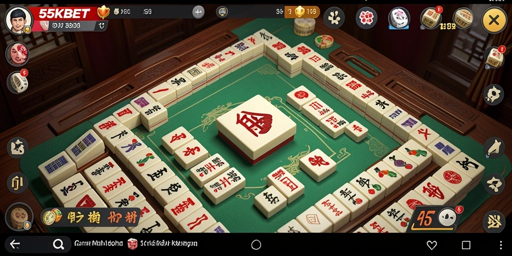 Tampilan gameplay 55KBET yang menawan dan interaktif.