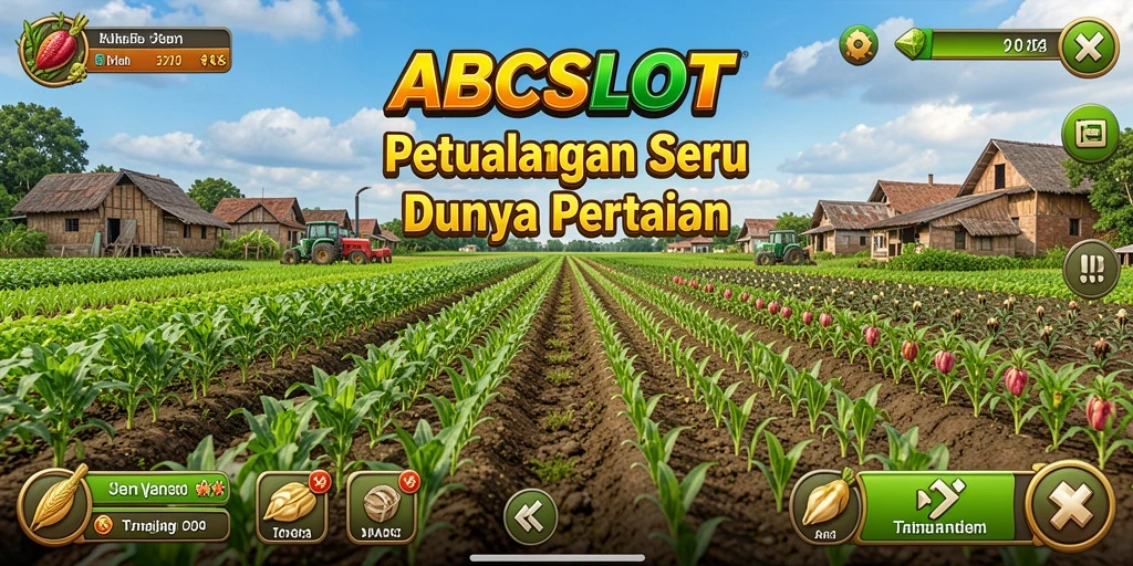 Gameplay Farming yang seru dan mengasyikkan di ABCSLOT.