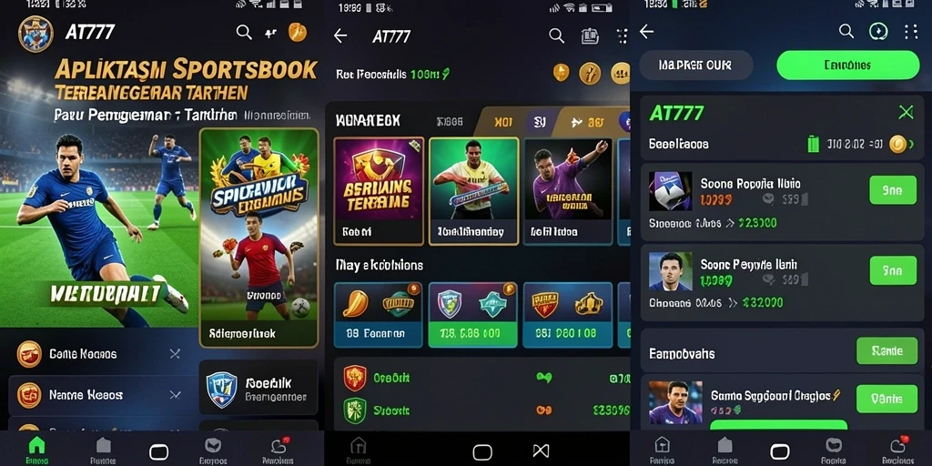 Tampilan gameplay AT777 yang menarik dan dinamis