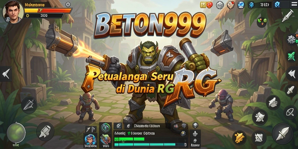 Tampilan menarik dari gameplay RPG BETON999 yang menegangkan.