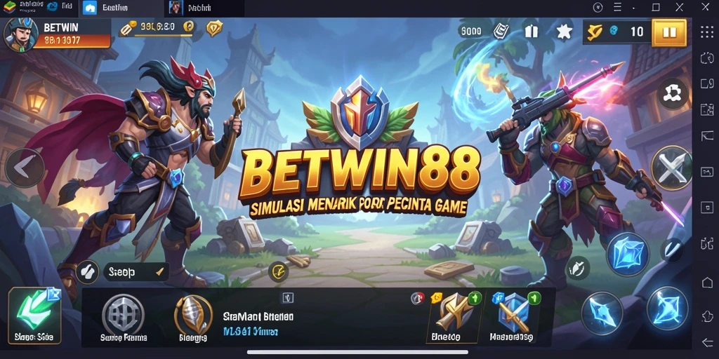 Tampilan gameplay menarik dari BETWIN88 yang menggambarkan pengalaman simulasi.