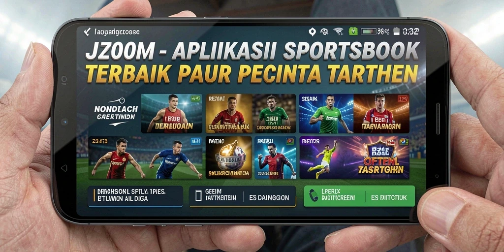 Tampilan gameplay sportsbook di aplikasi J200M yang menarik.