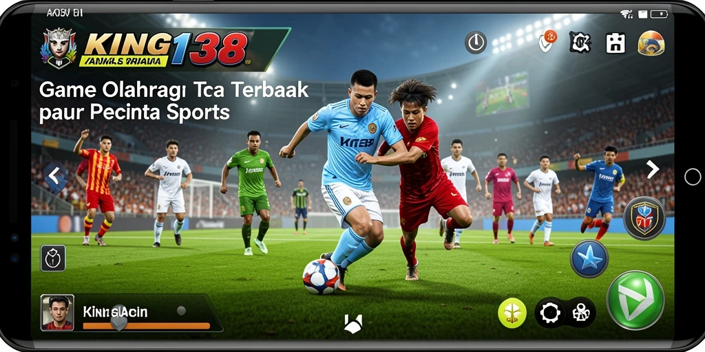 Tampilan menarik dari gameplay KING138 dengan aksi olahraga seru.