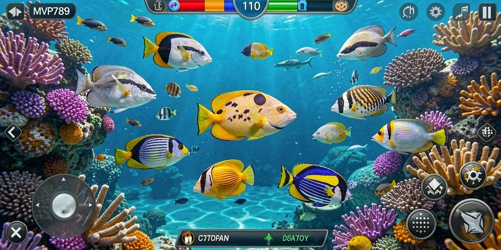Tampilan gameplay seru MVP789 yang penuh aksi Tembak Ikan.