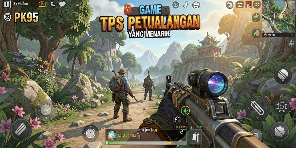 Tampilan menarik dari gameplay PK95 yang penuh aksi dan strategi.