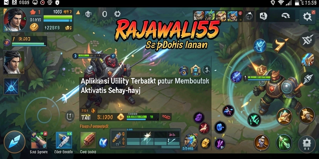 Screenshot menampilkan antarmuka RAJAWALI55 yang memudahkan pengguna dalam mengatur tugas.