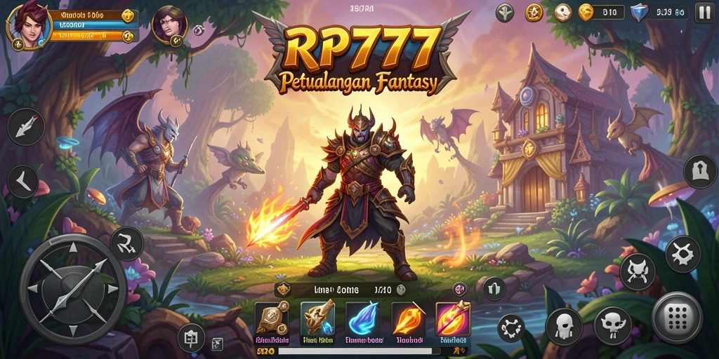 Screenshot gameplay RP777 menunjukkan aksi seru dan eksplorasi yang mendalam.