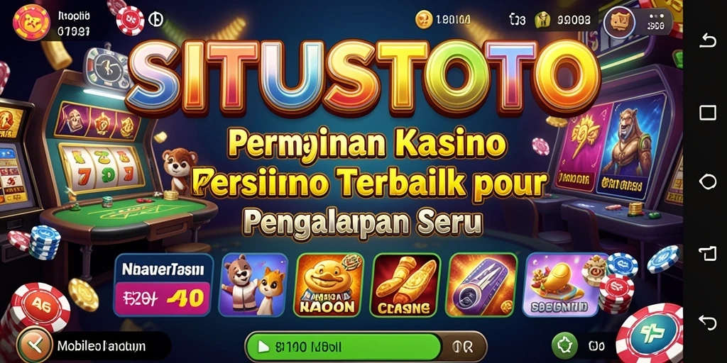 Menampilkan gameplay seru dan menarik dari SITUSTOTO.