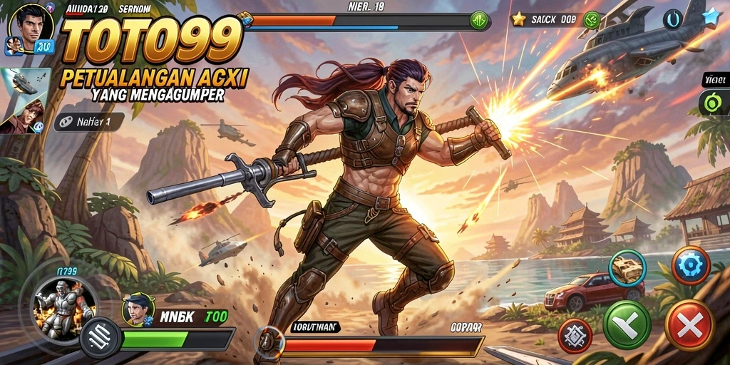 Gameplay mendebarkan dalam TOTO99 yang penuh aksi.
