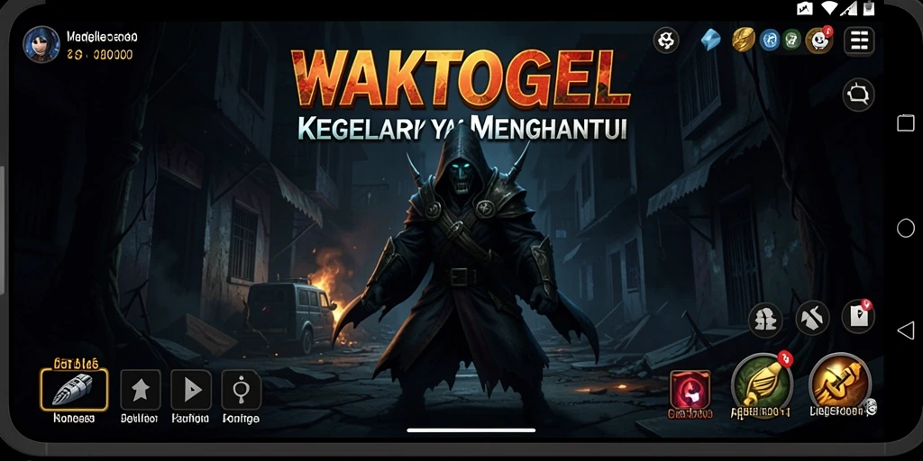 Pengalaman menyeramkan dalam WAKTOGEL dengan suasana yang mencekam.