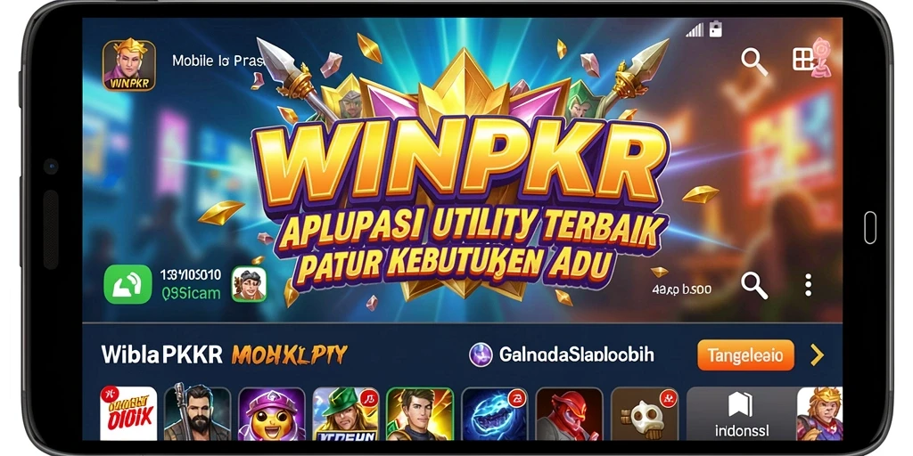 Tampilan antarmuka aplikasi WINPKR yang sederhana dan fungsional.